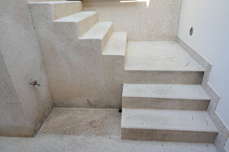 Cement Step Installation