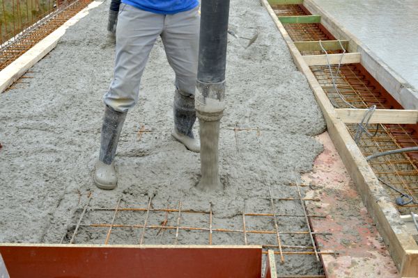Concrete Base Construction in Dacula