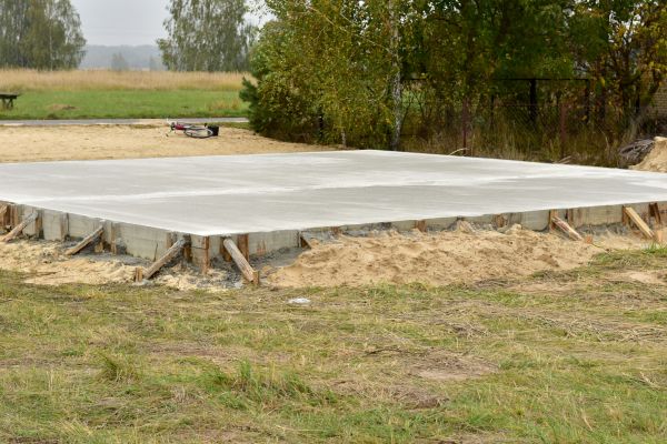 Slab Foundation Installation in Dacula