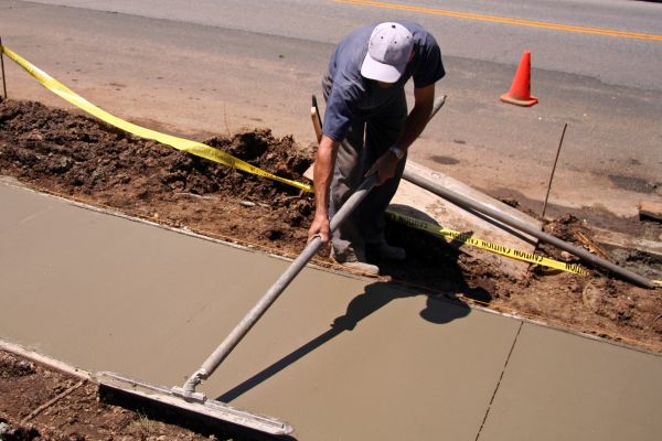 Sidewalk Cementing in Dacula