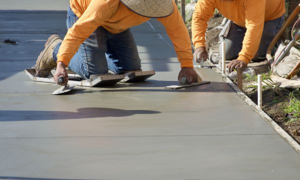 Cement Pad Construction in Dacula