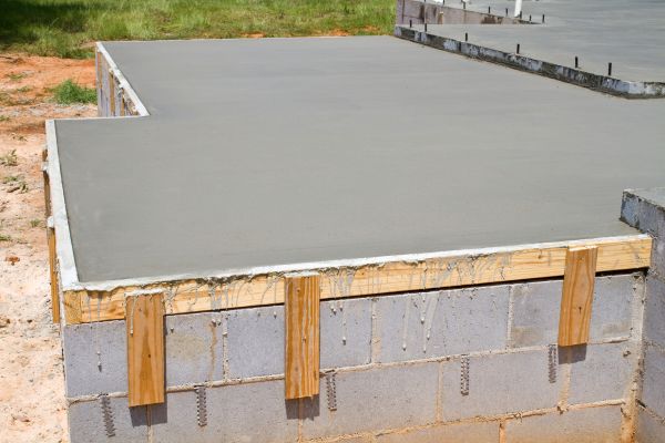 Concrete Slab Installation in Dacula