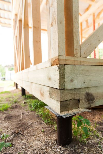 Barn Footing Installation