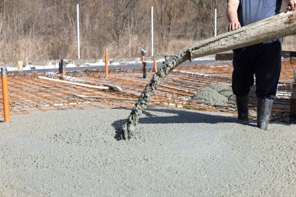 Pole Barn Slab Pouring in Dacula